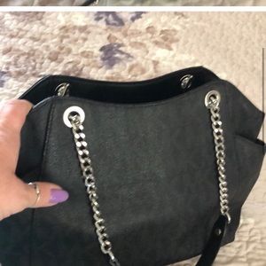 Michael Kors black and silver bag
